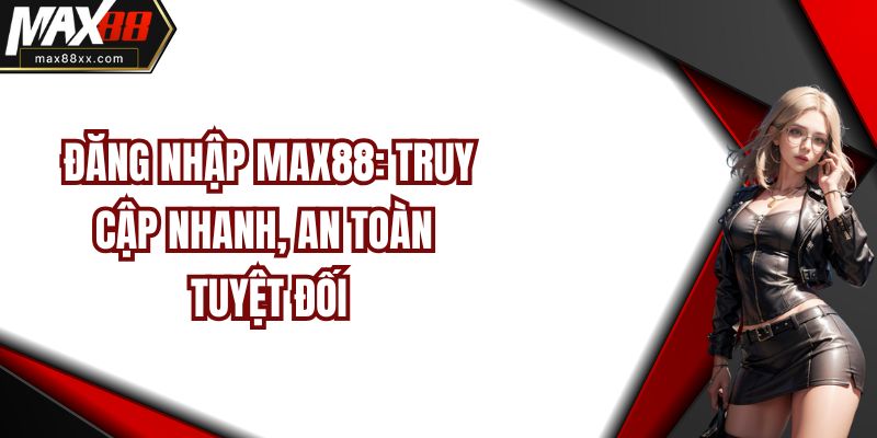 Đăng Nhập MAX88: Truy Cập Nhanh, An Toàn Tuyệt Đối