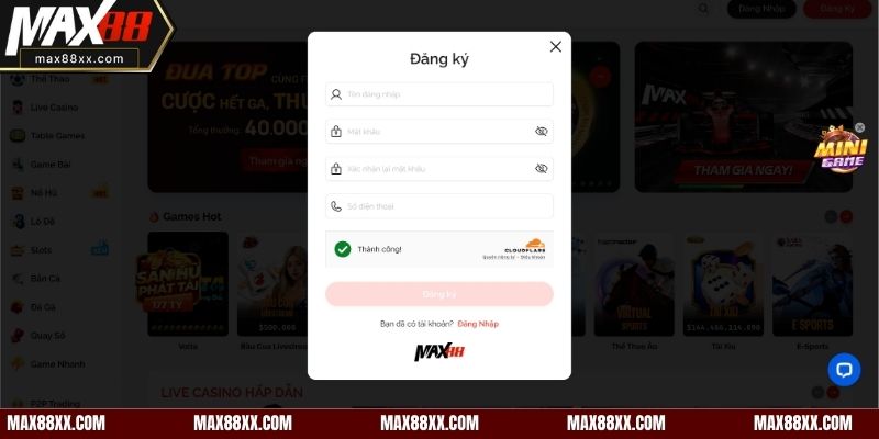 Quy định của sòng bạc trong quá trình rút tiền MAX88